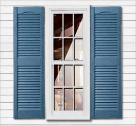 Exterior Vinyl Shutter